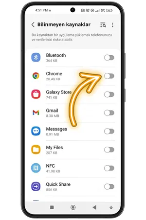 Android Güvenlik Ayarları