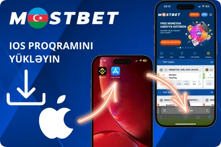 iPhone üçün Mostbet tətbiqini endirin