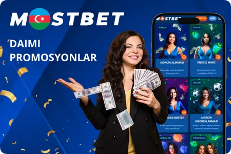 Mostbet tətbiqindəki bonuslar
