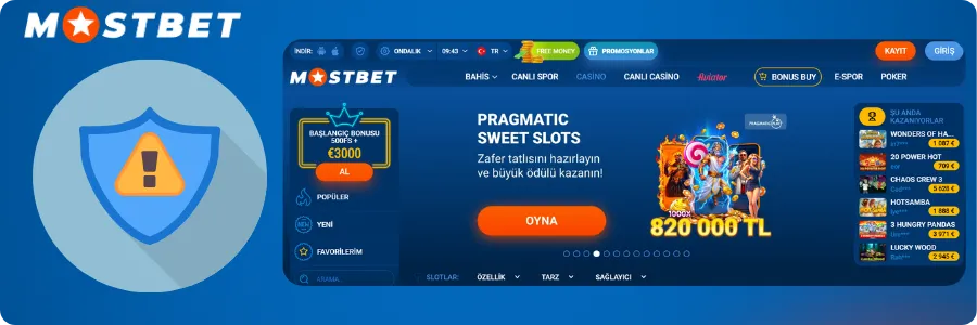 Mostbet hesabına güvenli erişim yolları